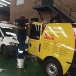 A specialist freelancing vinyl applicator